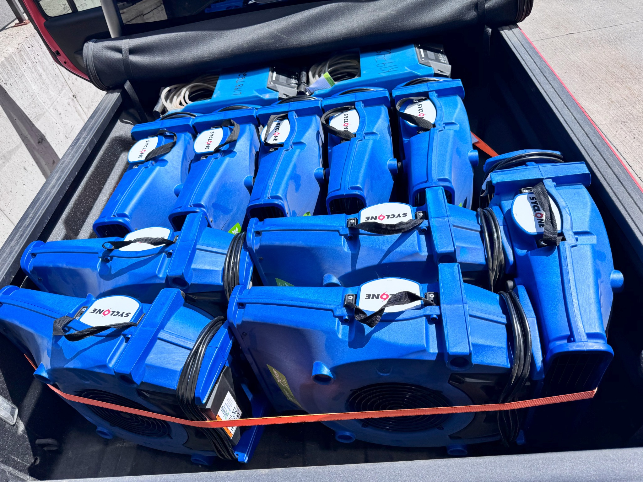 Air movers — transport et déploiement